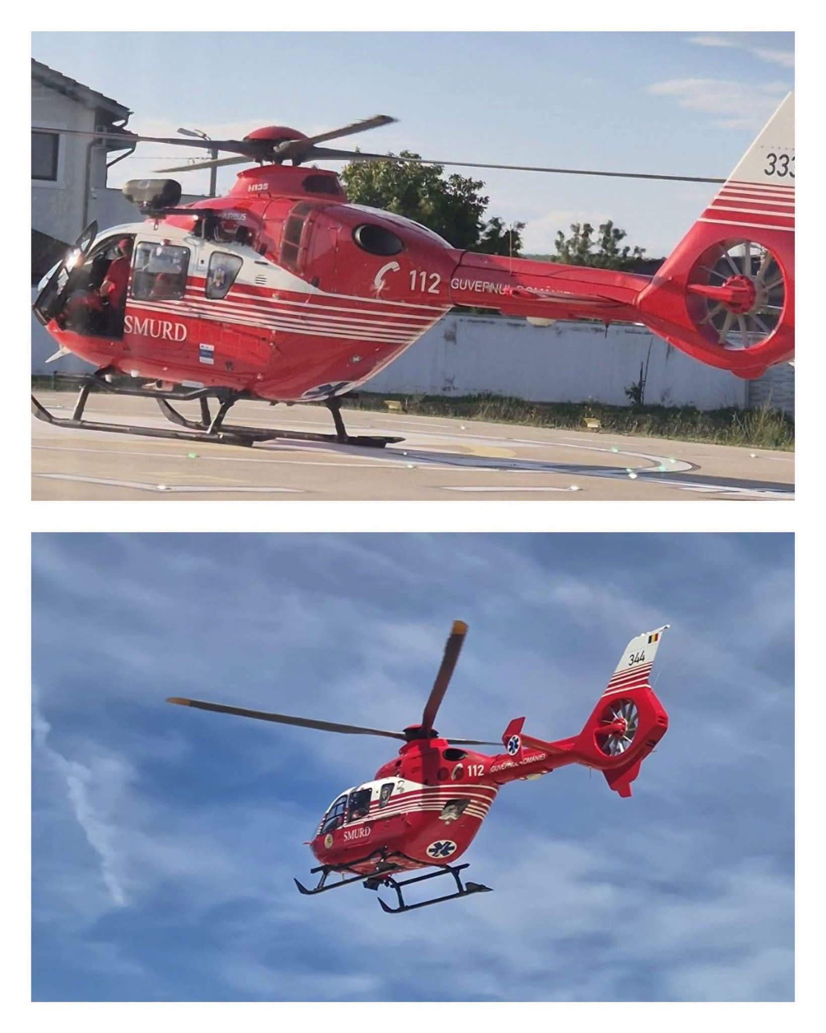 Șapte misiuni aeromedicale într-o singură săptămână la Drobeta-Turnu Severin. Minutele care pot face diferența între viață și moarte