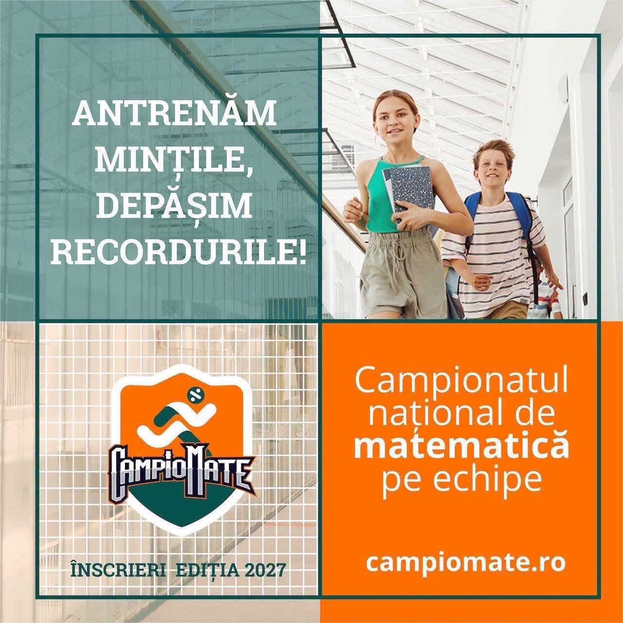 120 de medalii pentru elevii din Mehedinți la CampioMATE. Înscrierile pentru noua ediție a campionatului de matematică sunt deschise
